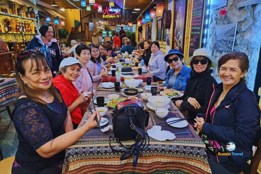 Local Restaurant Experience in Sapa, Vietnam | Auasia Travel’s Testimonials